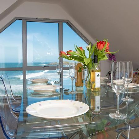 Fistral Beach Penthouse, Newquay Crantock Ngoại thất bức ảnh