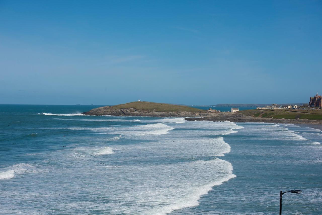 Fistral Beach Penthouse, Newquay Crantock Ngoại thất bức ảnh