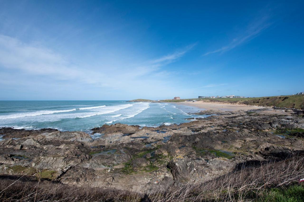 Fistral Beach Penthouse, Newquay Crantock Ngoại thất bức ảnh